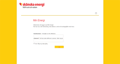 Desktop Screenshot of minenergi.skanska-energi.se